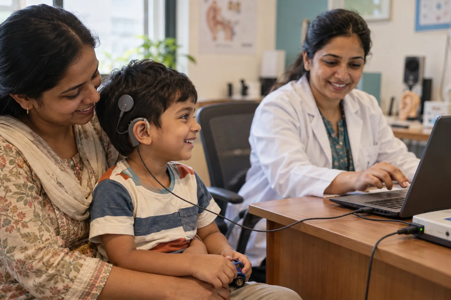 Cochlear implant at Hearing Hope
