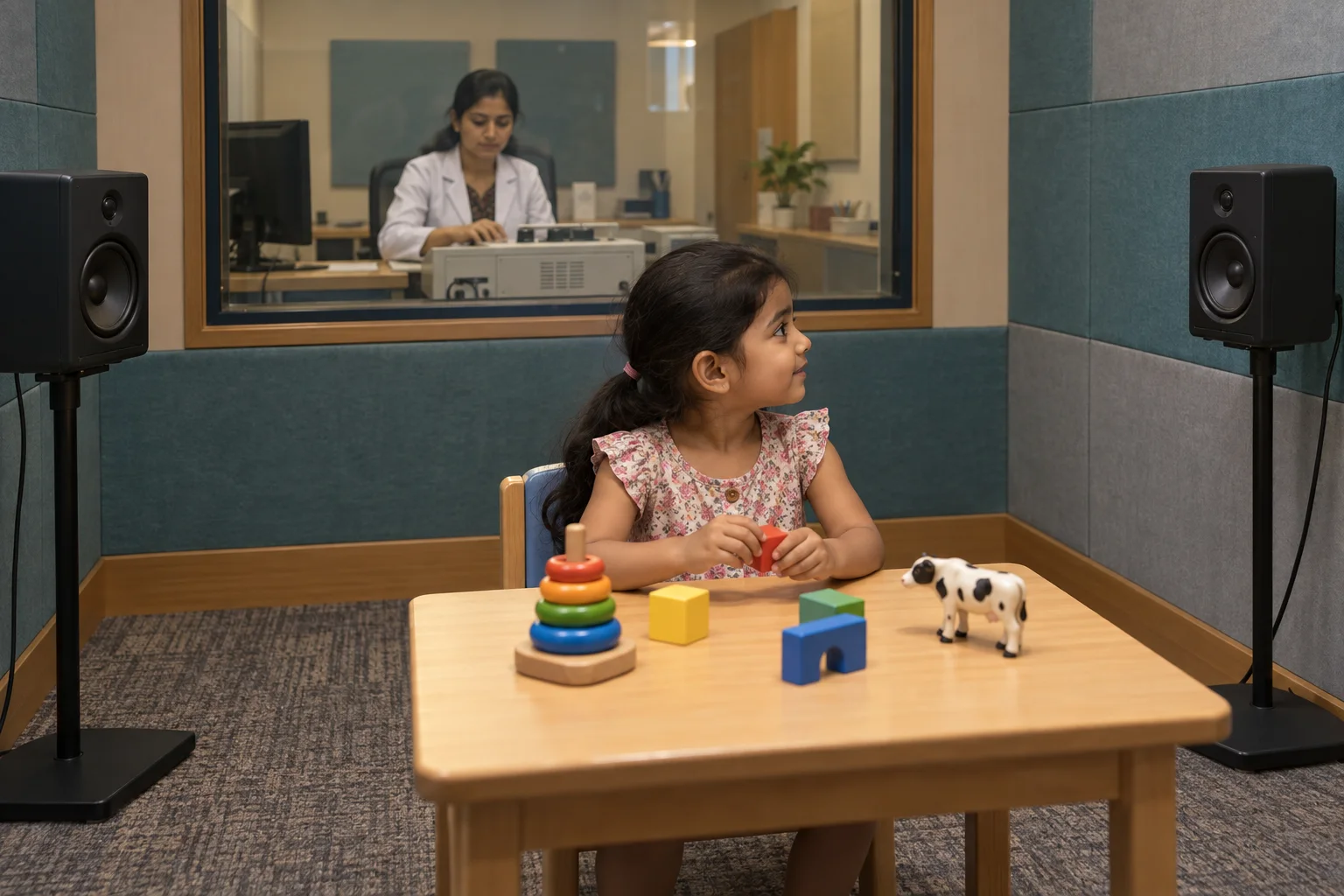 Free field audiometry at Hearing Hope